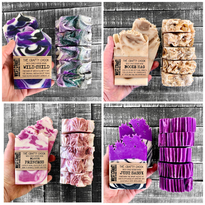 HIGH TOP SOAP BARS